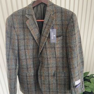 Stafford Plaid Tweed Sportscoat